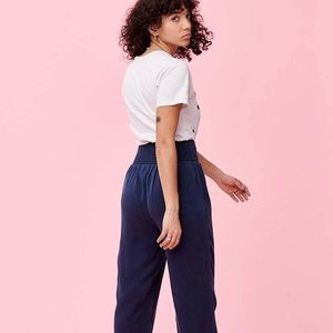 SOLD Lucy and Yak Kia tencel trousers in black